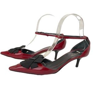 Kate spade Shoes Slingback Heels Burgundy Maroon Size 6.5